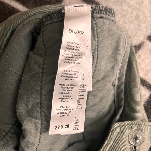 Du/er wide leg high waist crop pants - Picture 5 of 8